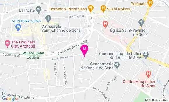 Localisation Dr Pierre Joseph