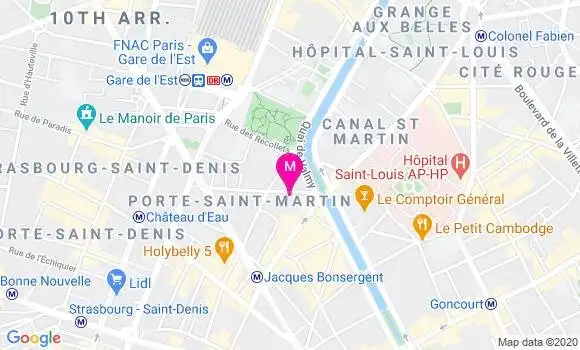 Localisation Dr Bertrand Juillard