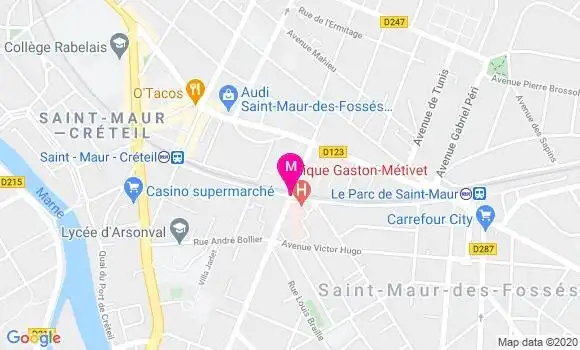 Localisation Dr Philippe Demay