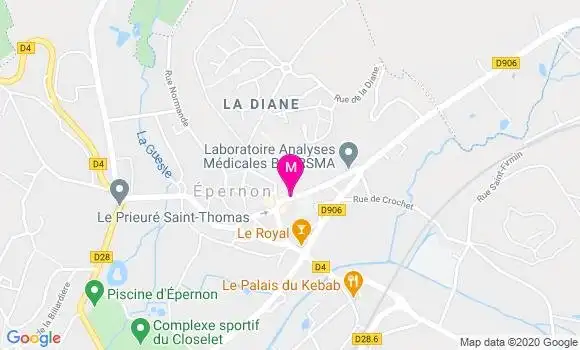 Localisation Dr Sonia Marzouk