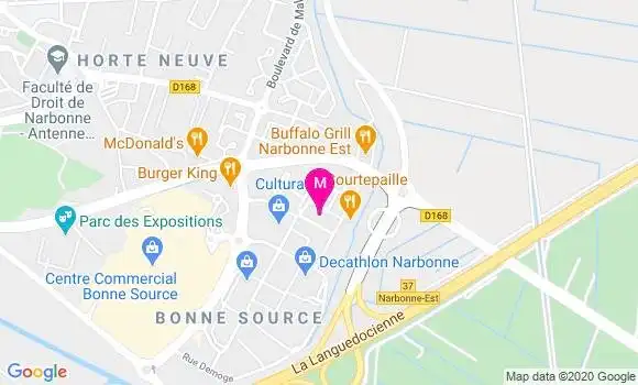 Localisation Dr Jean Claude Laffont