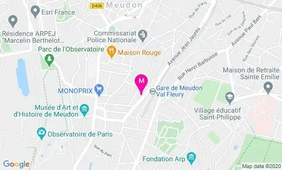 Localisation Dr Pierre Jacquemart