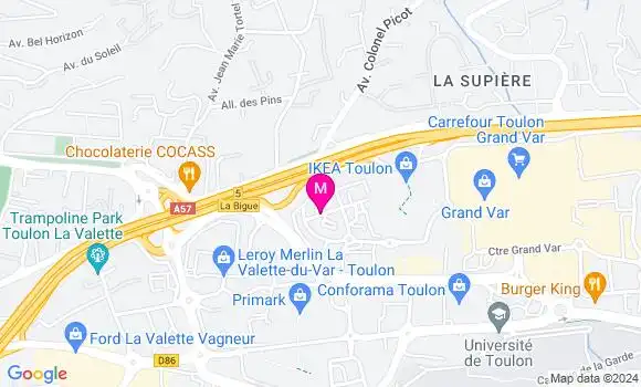 Localisation Dr Patrick Vial