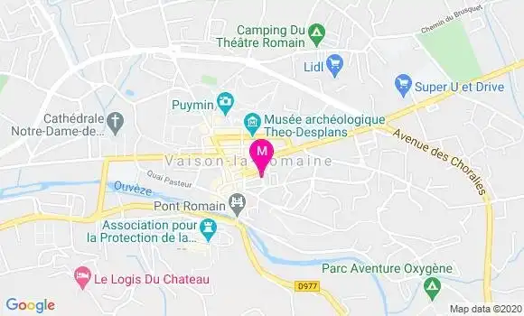 Localisation Dr Raymond Aubert