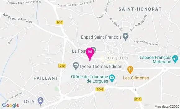 Localisation Dr Frédéric Thirion