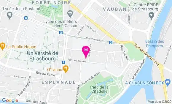 Localisation Dr Ann Marie Bendahan