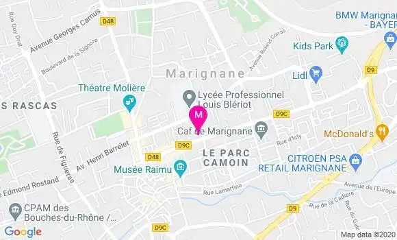 Localisation Dr Guillaume Gallice