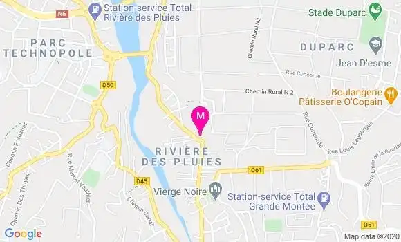 Localisation Dr Colette Morel