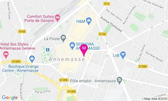 Localisation Dr Philippe Roch