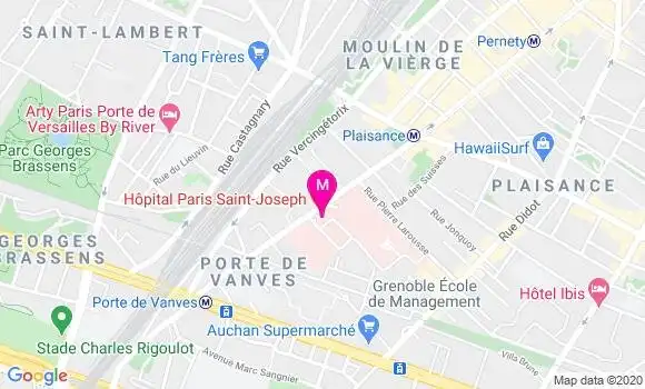 Localisation Dr Axele Champault