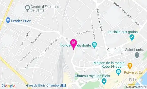 Localisation Dr René Masquilier