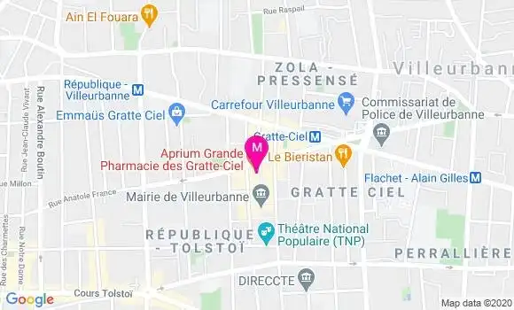 Localisation Dr Gilbert Legrand