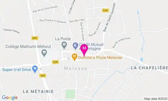 Localisation Dr Christine Bordeau