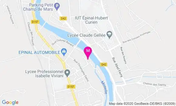 Localisation Dr Agnès Pontecaille