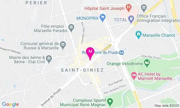 Localisation Dr Marie Jeanne Ducassou