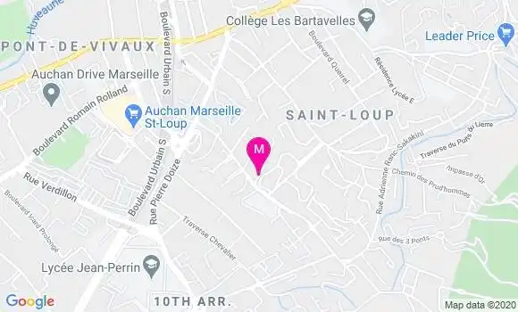 Localisation Dr Laurence Tran