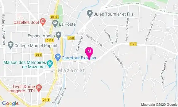 Localisation Dr Jacques Marine