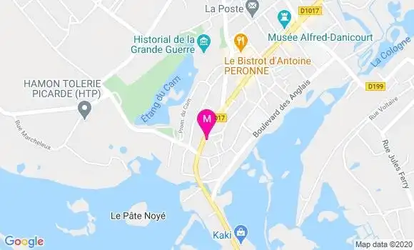 Localisation Dr Camille Blondeau