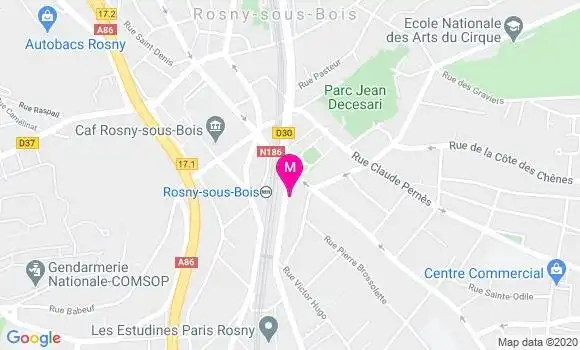 Localisation Dr Jean Guerrini