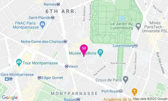 Localisation Dr Annette Frejaville