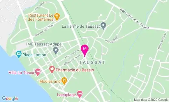 Localisation Dr Valérie Aunac