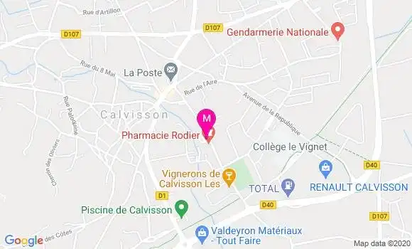 Localisation Dr François Le Hingrat