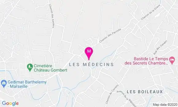 Localisation Dr Guy Ferrari