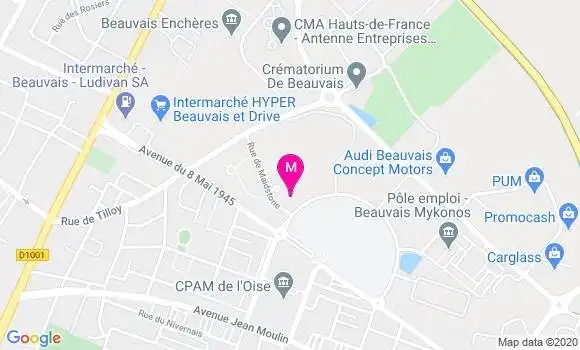 Localisation Dr Christophe Bourrel