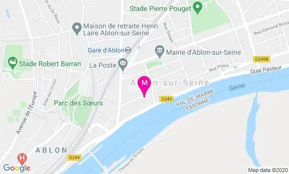 Localisation Dr Gilbert Ohayon