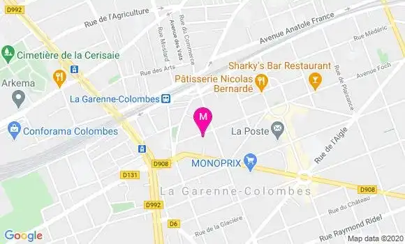 Localisation Dr Agnès Raould
