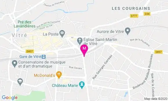 Localisation Dr Marc Avenard