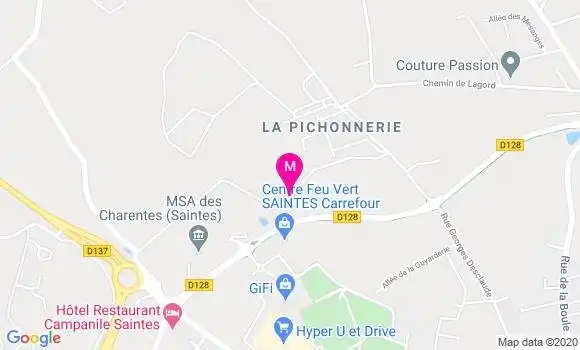 Localisation Dr Christine Bonnet