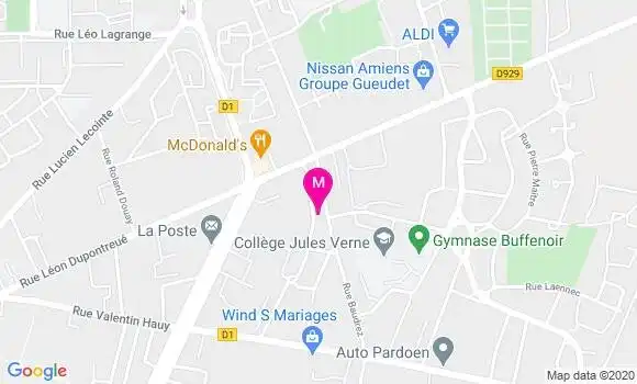 Localisation Dr Gilles Marguery