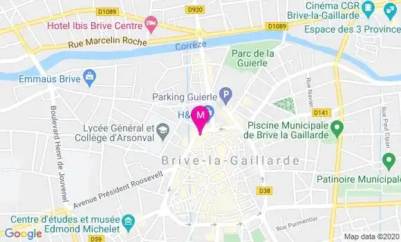 Localisation Dr Lucas Michel