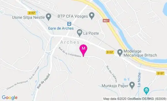 Localisation Dr Patrick Grunenwald
