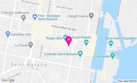 Localisation Dr Sylvie Hue