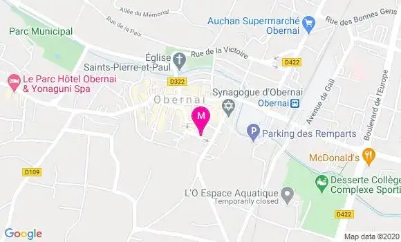 Localisation Dr Natacha Heitz