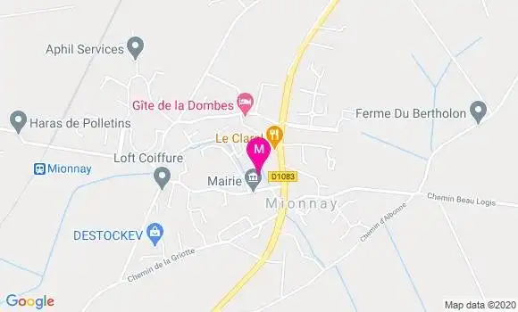 Localisation Dr Anne Paci Menut