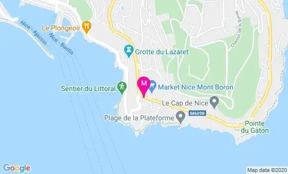 Localisation Dr Catherine Richier