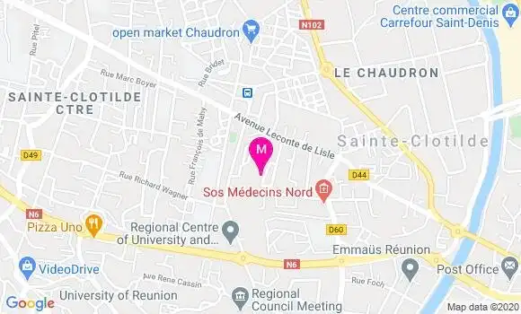 Localisation Dr Humbert Gojon