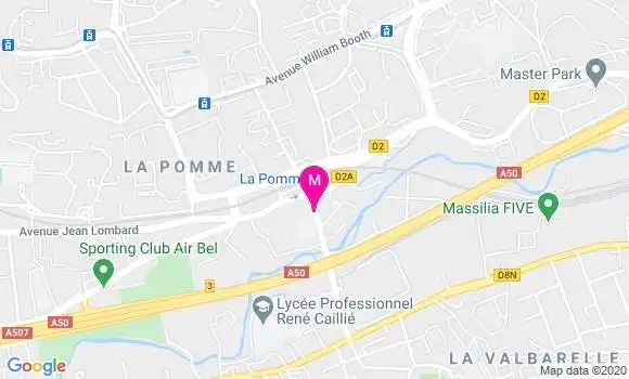 Localisation Dr Michel Fénérol
