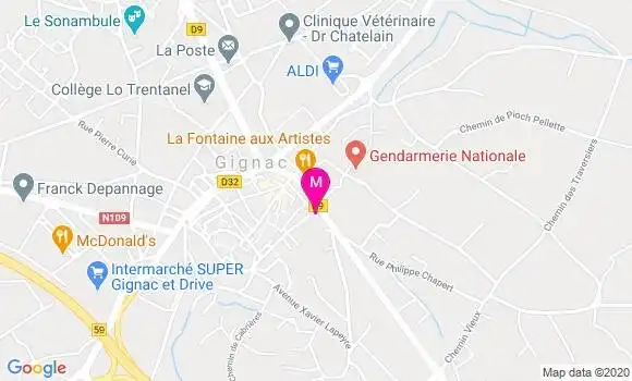 Localisation Dr Chloé Lesauvage