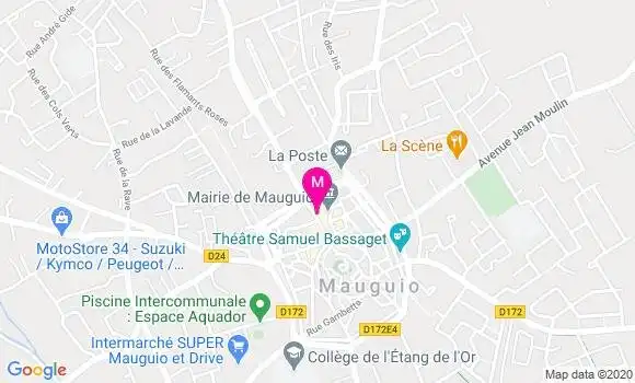 Localisation Dr Audrey Privat