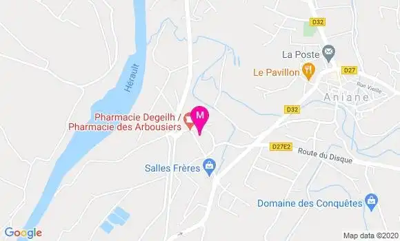 Localisation Dr Cyril Rivieccio