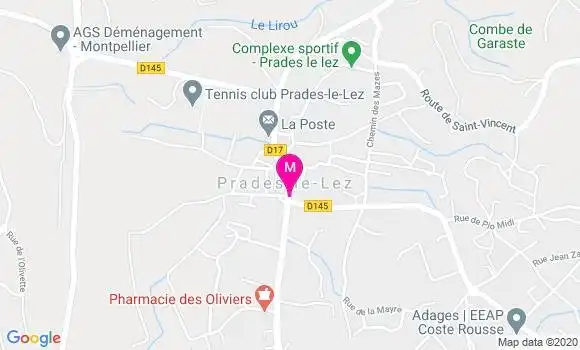 Localisation Dr Marc Olivier Hamon