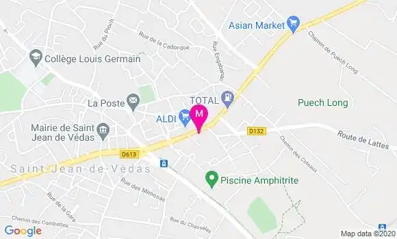 Localisation Dr Patricia Fischer