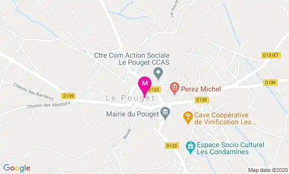 Localisation Dr Denis Le Grand