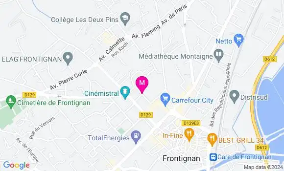 Localisation Dr Jean Baptiste Brouillet