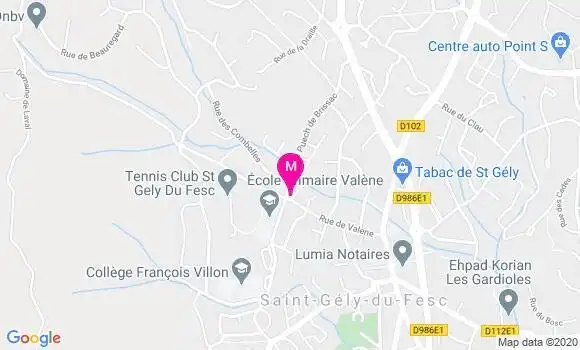 Localisation Dr Jean Pierre Alberti