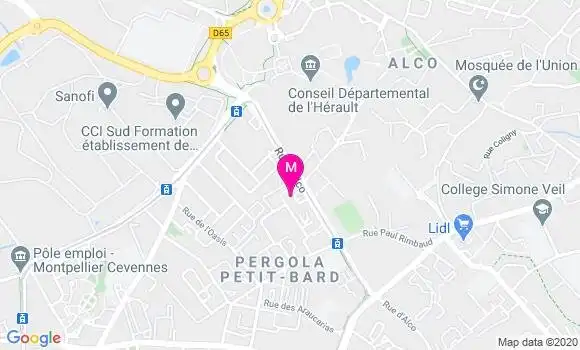 Localisation Dr Mohamed Azzoug